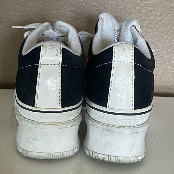 Vintage 90s Sketchers Platform Suede Shoe Size 1 - Picture 4 of 11